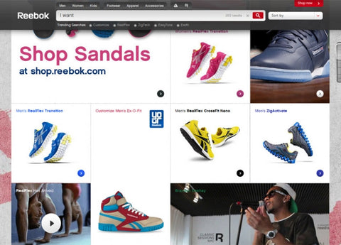 Reebok E-Commerce (sample website)